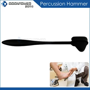 Martillo de percusión Taylor con cabeza negra de PVC con mango de plástico (negro) - Imagen 1 de 3