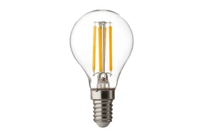 LAMPADINA LED E14 2W FILAMENTO BIANCO CALDO A BULBO  LED4262 VT-1896 V-TAC - Foto 1 di 1