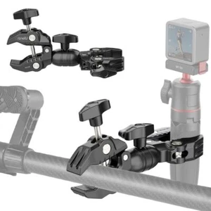 Ulanzi R096 Doble Metal Super Abrazadera Clip Brazo Mágico 360° Doble Cabeza Super Abrazadera  - Imagen 1 de 7