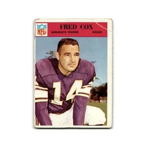 1966 Philadelphia Fred Cox Vikings #108 - Foto 1 di 3