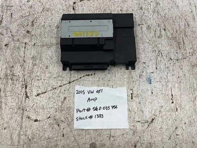 15-17 VOLKSWAGEN VW GTI JETTA MK7 Stereo Radio Verstärker Alpine 5G0035456 - Bild 1 von 4