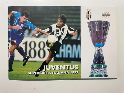 1997 Bolaffi Folder Juventus Vincitore Supercoppa Italiana - Immagine 1 di 4