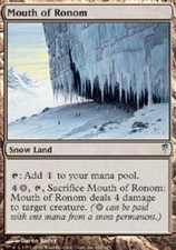 1x NM-Mint, English Regular Mouth of Ronom ColdSnap