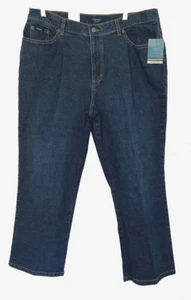 Jeans NUOVI CON ETICHETTE IZOD sabbia scura elasticizzati taglio stivale gamba dritta 16P (36x26) - Foto 1 di 3