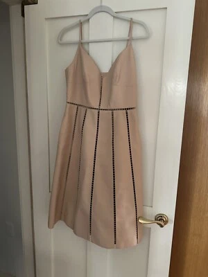 Vestido de cuero Valentino talla 8 Foto 1 de 4