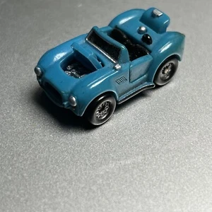 Vintage Micro Machines Deluxe Shelby Cobra Light Blue 1988 Galoob Beautiful - Picture 1 of 4