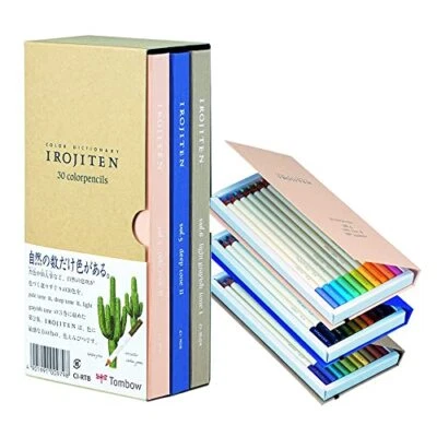 TOMBOW Irojiten Vol.2 Color Pencils Dictionary (Woodlands) CI-RTB-30C (51526) - Image 1 of 4