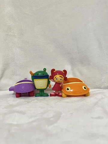Team Umizoomi Umirrific Umi Car umi plane Milli Bot Figures toy set of 4 rare Cover