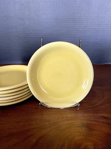 1948- Sterling China Co., Russel Wright, Straw Yellow Plates (13) MCM BnB Plates - Picture 1 of 5
