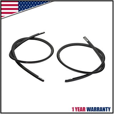 Set of 2 Rh & Lh Door Roof Side Molding For Honda Civic EK2 EK3 EK4 EK9 96-00 Foto 1 de 4