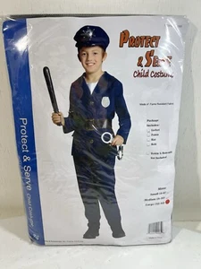 Disfraz de policía de lujo para niño grande 12-14 rubíes - Imagen 1 de 3