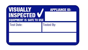 1040x Visual Inspection PAT Test Labels (Portable Appliance Stickers)  - Picture 1 of 1