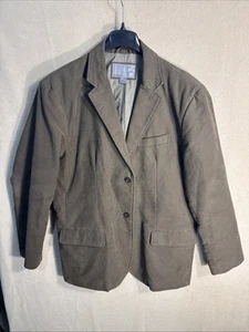 Giacca sportiva blazer uomo OLD NAVY marrone pesante 100% cotone taglia XXL SU 2 bottoni - Foto 1 di 14