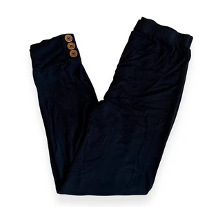 Pantalones de bambú Posh Peanut negros niñas 8 - Imagen 1 de 7