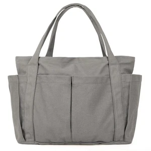 [imeetu] Tote Bag, Mother's Bag, Canvas Tote, Women's, Men's, Shoulder Bag, Groc - Picture 1 of 9