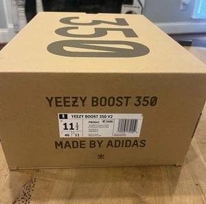 Adidas Size 11.5 Yeezy Boost 350 V2 FW3042 *BOX ONLY* - Picture 1 of 8