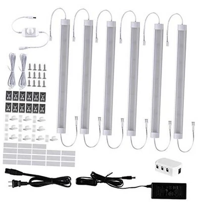 LED Under Cabinet Lighting Plug in Warm White 6 Pack,12inches Warm White 2700K - Image 1 of 4