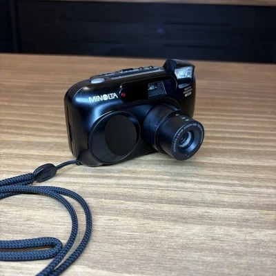 Filme 35mm Minolta Explorer Freedom Zoom 28-70mm data macro panorâmica *sem flash - Imagem 1 de 4