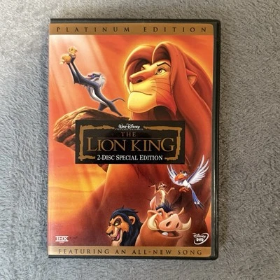 The Lion King 2 Disc Special Edition DVD Ships Free Same Day With Tracking - Image 1 of 4