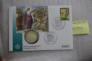🧭 🇻🇦 CUBIERTA DE MONEDA DEL VATICANO PLATA JPII 1996 10.000 LIRAS B58... - Imagen 1 de 5