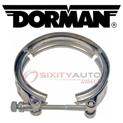 Dorman Exhaust Clamp for 1994-1999 GMC C2500 Suburban 6.5L V8 Hardware  ro Foto 1 de 4