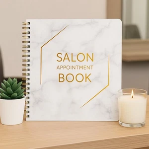 6 Spalten Terminbuch Undatiert Notizbuch Planer Spiralgebunden Organizer - Bild 1 von 7