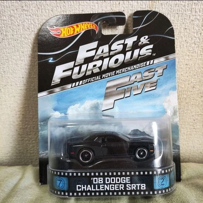 Hot Wheels Fast & Furious Dodge Challenger SRT8 auto pressofusa - Immagine 1 di 2