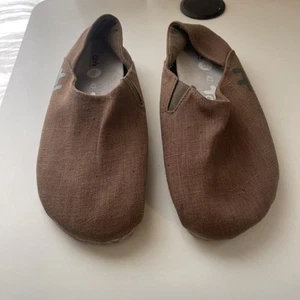 OTZ CORK LITE Canvas Linen Dark Tan Slip On Shoes Size EUR 42/US 11 - Picture 1 of 9