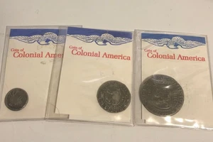 Sommer Island Shillings (Hogge money) & Ducatoon - Colonial America - Picture 1 of 10