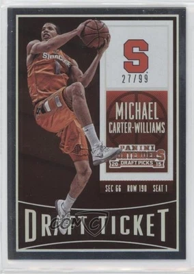 2015-16 Panini Contenders Draft Picks Ticket /99 Michael Carter-Williams #70 - Image 1 of 2
