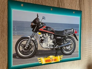 FICHE MOTO PASSION ATLAS HONDA CX 500 - Imagen 1 de 2
