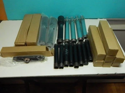 Vintage Lot Of Atlas And Lanier Microphone Stand Riser Tubes Shure Electro Voice - Image 1 of 4