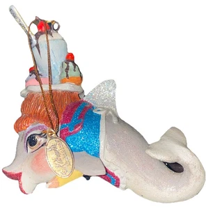 Colección Kathrines 5" Adorno Brillo Besar Peces Delfín Ballena Postre - Imagen 1 de 5