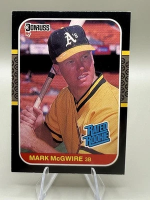 Donruss 1987 - Clasificado novato Mark McGwire #46 Foto 1 de 2