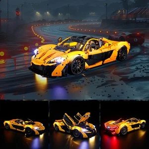 Lumière LED Pour 42172 Technic McLaren P1 - Modèle blocs construction non inclus - Picture 1 of 14