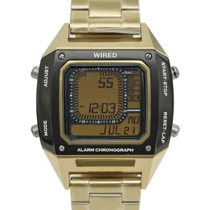 SEIKO Wired Solidity Produced By Beams AGAM402 Men's Used Watch #71028 - Picture 1 of 10