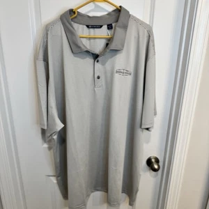 Cutter & Buck Polo Virtue Eco Pique Micro Stripe Recycled Mens Big & Tall 4XB - Picture 1 of 7