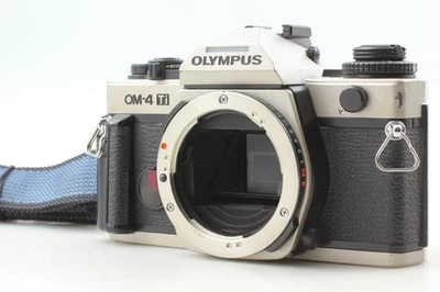 [OPT NEUWERTIG] Olympus OM-4Ti titansilberne analoge Spiegelreflexkamera 35 mm nur Gehäuse aus Japan - Bild 1 von 4