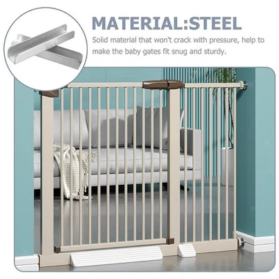 2 stück Zaun Verstärkung Nuten U Geformt Tore Nuten für Türöffnungen - Bild 1 von 4