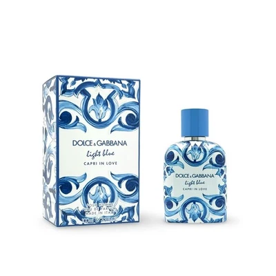 Dolce and Gabbana Hombre Azul Claro Capri In Love EDP Spray 3.4 OZ Fragancias Foto 1 de 2