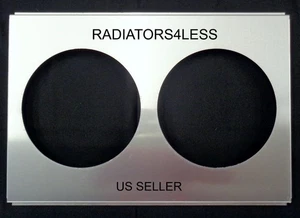 NUEVO TODO ALUMINIO RADIADOR VENTILADOR CUBIERTA GM COCHES CAMIONES 26" NÚCLEO ANCHO UTILIZA VENTILADORES 12" - Imagen 1 de 3