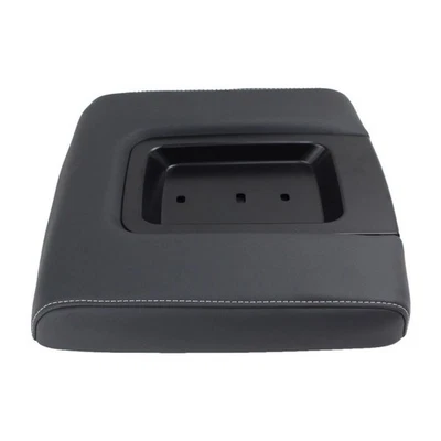 Front Center Seat Armrest Lid Cover Accessories For Chevrolet Silverado 2014-19 - Image 1 of 4
