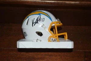 Von Keenan Allen Los Angeles Chargers signierter Minihelm Beckett Zeuge - Bild 1 von 4