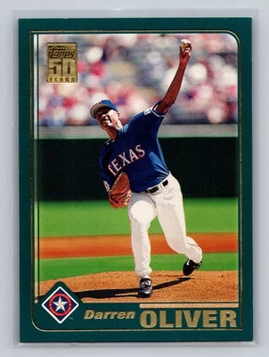 2001 Topps - Darren Oliver #614 - Image 1 of 2