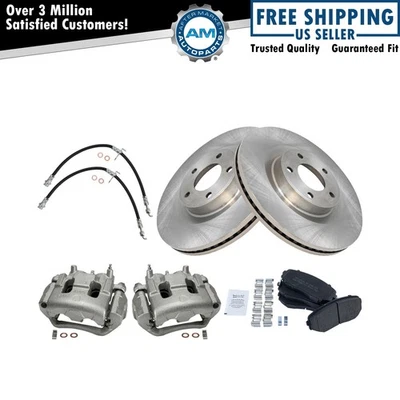 Front Brake Pad & Rotor Kit Fits 2007-2014 Ford Edge 2007-2015 Lincoln MKX - Image 1 of 4