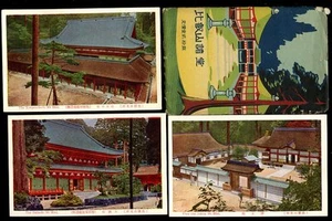 Japan JAPANESE STRUCTURES Mt Hiei Original Envelope 8x PPCs - Picture 1 of 1
