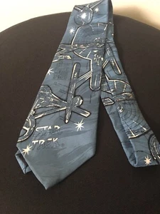 RM Style Star Trek TOS Vintage 1992 100% Silk Tie Made in USA - Picture 1 of 7