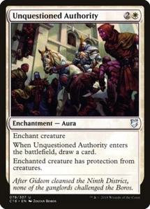 Unquestioned Authority [Commander 2018] Magic MTG - Picture 1 of 1