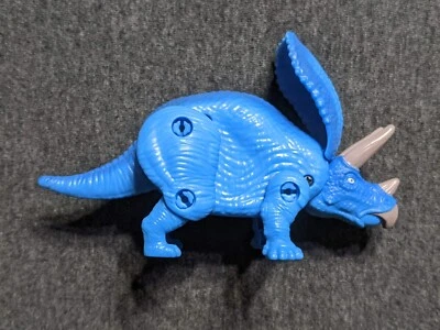 Bandai HATCH'N HEROES Blue Egg TRICERATOPS Dinosaur Hatching Hero (2014) Hatch - Image 1 of 4