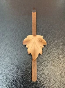 Cuckoo Clock Parts- Small Leaf Pendulum Blonde (08) Top Quality- Germany - Picture 1 of 8
